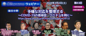 第80回 ウェビナー [総合分野] 多様な対応を整理する ～COVID-19の感染症・ワクチンを例に～